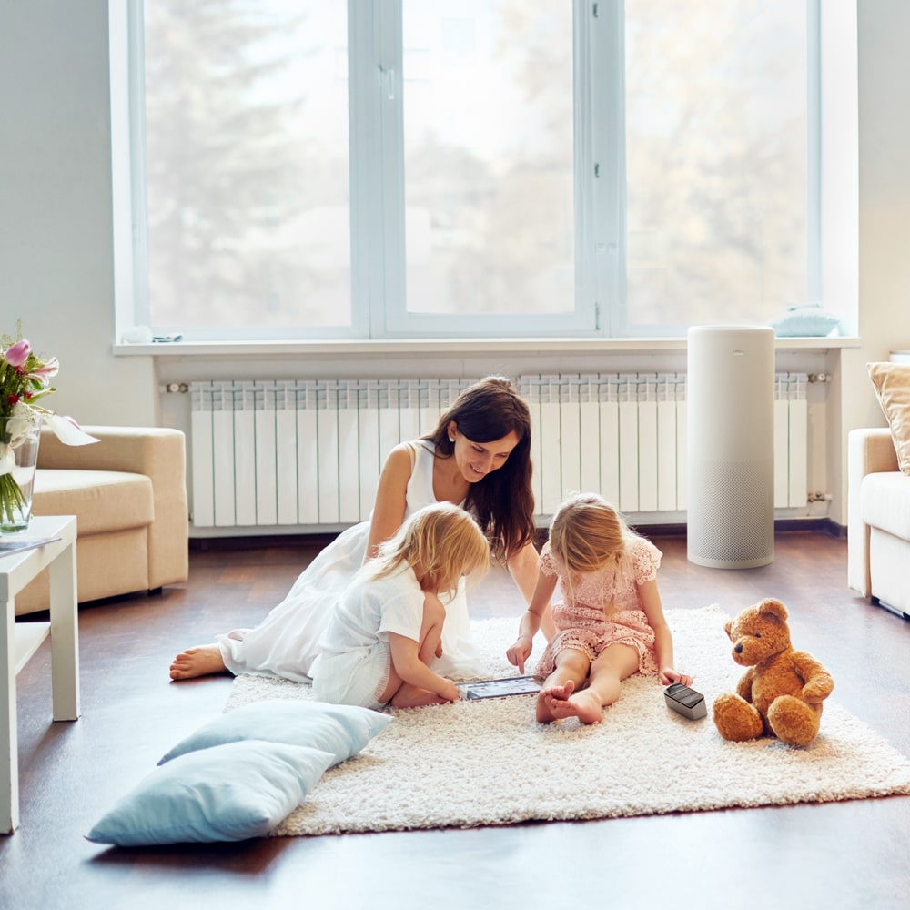 LIFA air purifier is safe around kids
